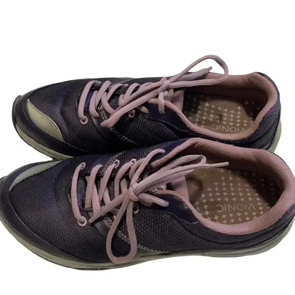 Vionic Kona purple sneaker running shoe. Women’s size 8 - Picture 3 of 9